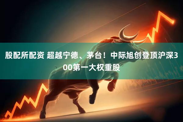 股配所配资 超越宁德、茅台！中际旭创登顶沪深300第一大权重股